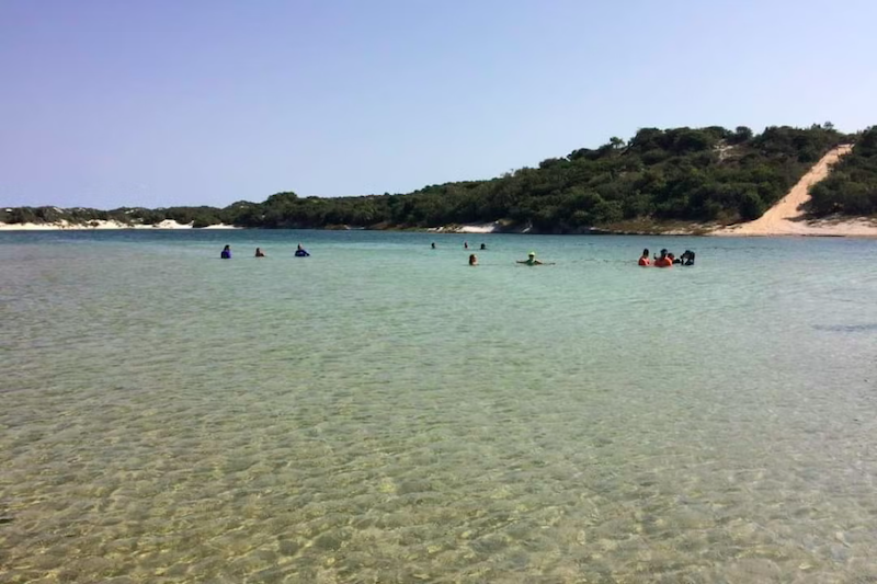 Lagoa de Alcaçuz no Rio Grande do Norte