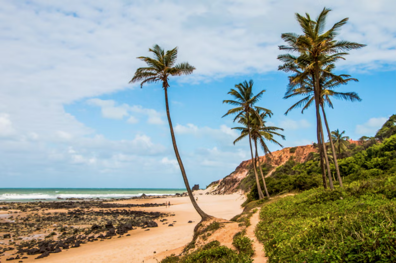 Paisagem paradisíaca da Praia de Pipa